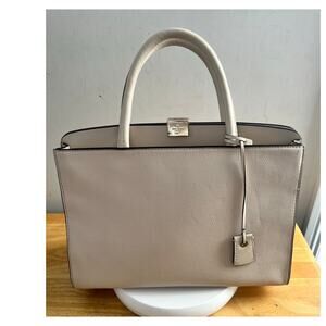 Kate Spade Medium Cream Handbag – Elegant Sophisticated Style, Classic Tote Purs